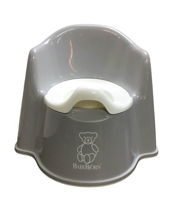 Shop BabyBjorn Potty Chair, Gray/White at GoodBuy Gear