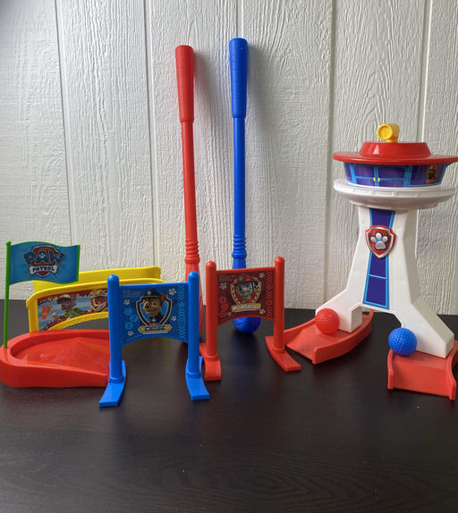 used Paw Patrol Jumbo Golf Course Set