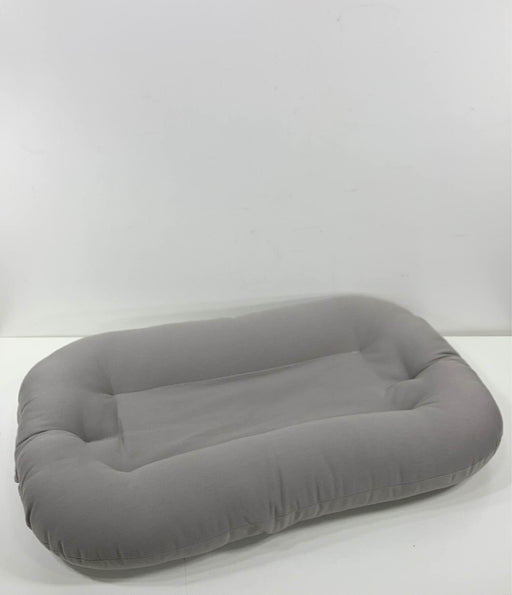 used Snuggle Me Organic Sensory Infant Lounger, stone