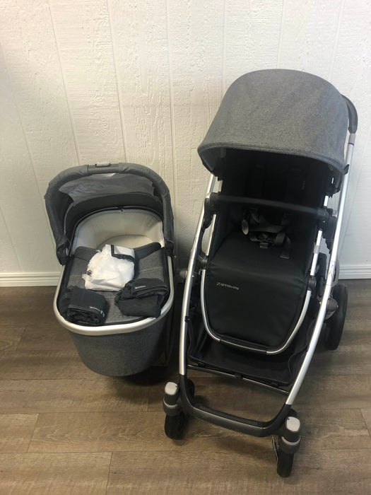 used UPPAbaby VISTA V2 Stroller, 2019, Gregory (Blue Melange)