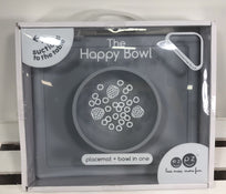 used ezpz Happy Bowl, Pewter