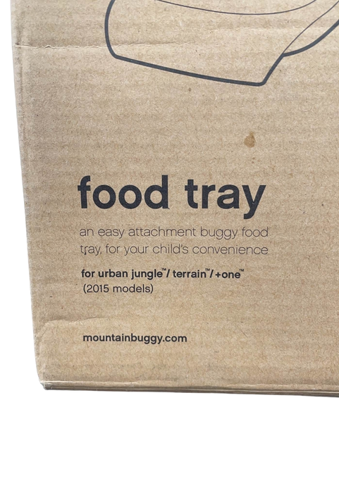 secondhand Mountain Buggy Nano Food Tray/Grab Bar