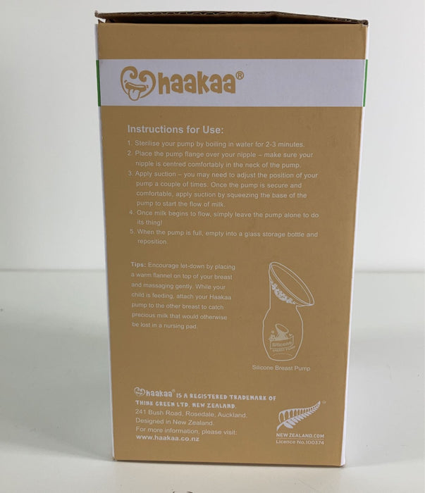 Shop Haakaa Manual Breast Pump at GoodBuy Gear