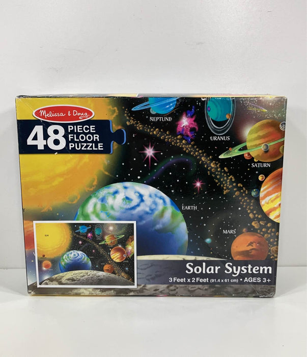 used Melissa & Doug Floor Puzzle, solar system