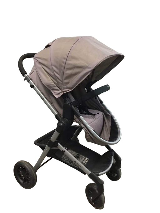 used Evenflo Pivot Modular Stroller, 2017, Sandstone Beige