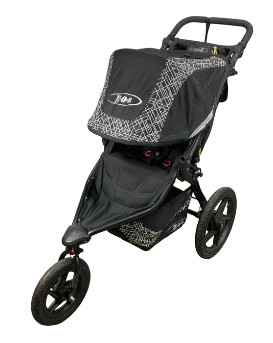 used BOB Revolution Flex 3.0 Single Jogging Stroller, 2019, Lunar Black