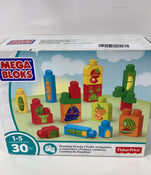 secondhand Mega Bloks Stacking Snacks Building Blocks