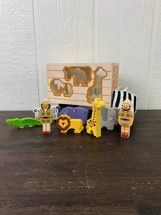 used Melissa & Doug Safari Animal Rescue Truck