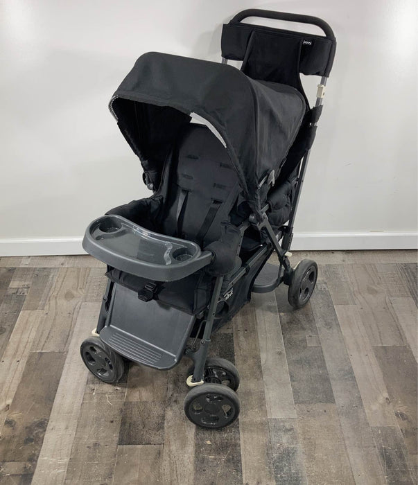 used Joovy Caboose Too Ultralight Graphite Sit And Stand Double Stroller, Black, 2016