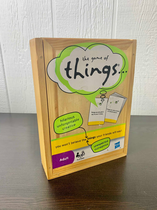 used Hasbro The Game Of Things