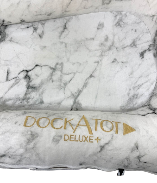 secondhand DockATot Deluxe+ Dock, Carrara Marble