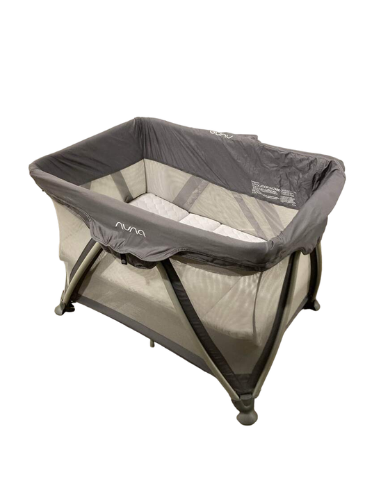 secondhand Nuna SENA Playard, Gray