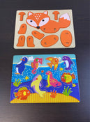 used BUNDLE Wooden Puzzles