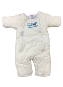 used Baby Merlin's Magic Sleepsuit, Large 6-9 Months, Cotton, Cream