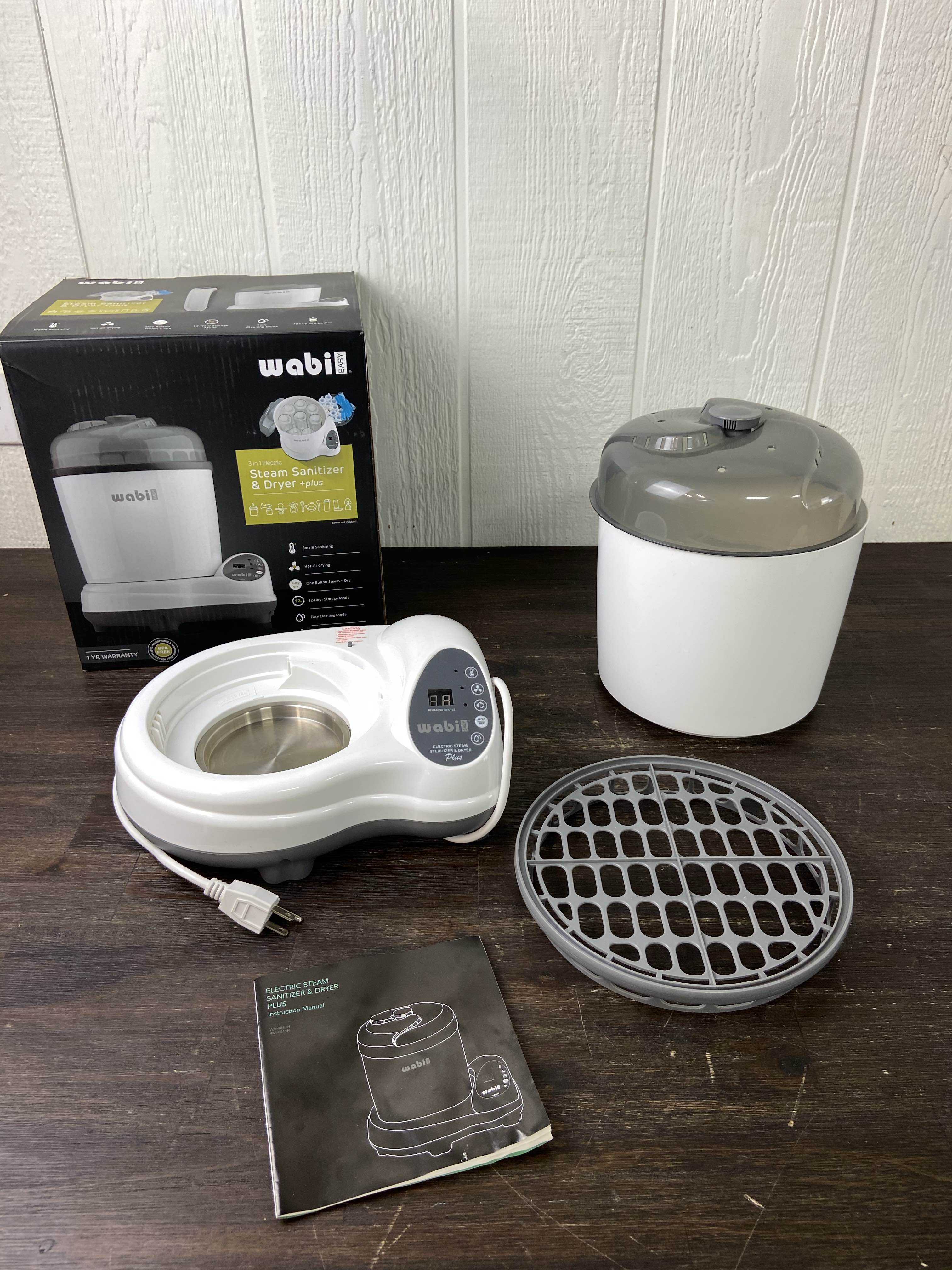 Wabi baby 3 in best sale 1 sterilizer