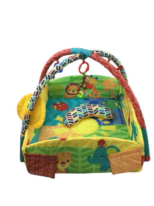 used Bright Starts Sunny Safari Baby’s Play Place Activity Gym