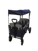 used Wonderfold X2 Push + Pull Double Stroller Wagon, 2021, Navy