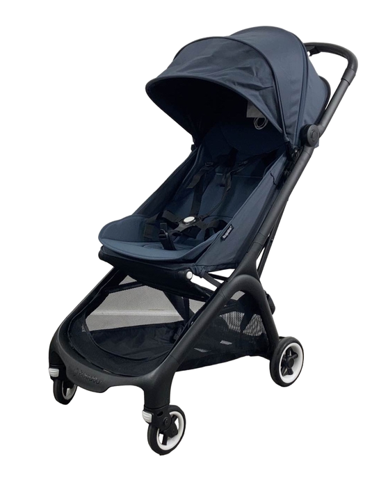 used Bugaboo Butterfly Stroller, 2022, Stormy Blue