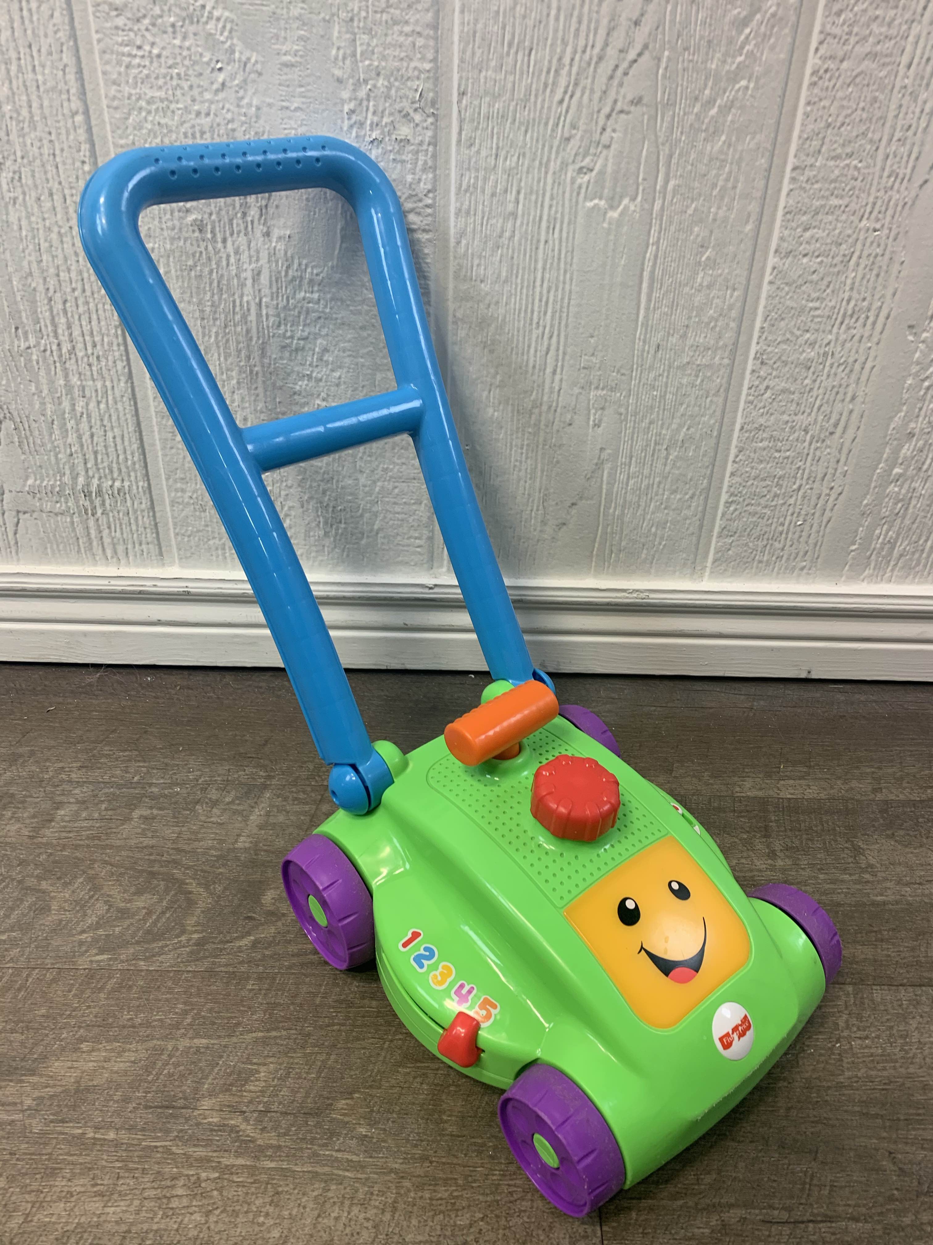 Fisher price smart hot sale stages lawn mower