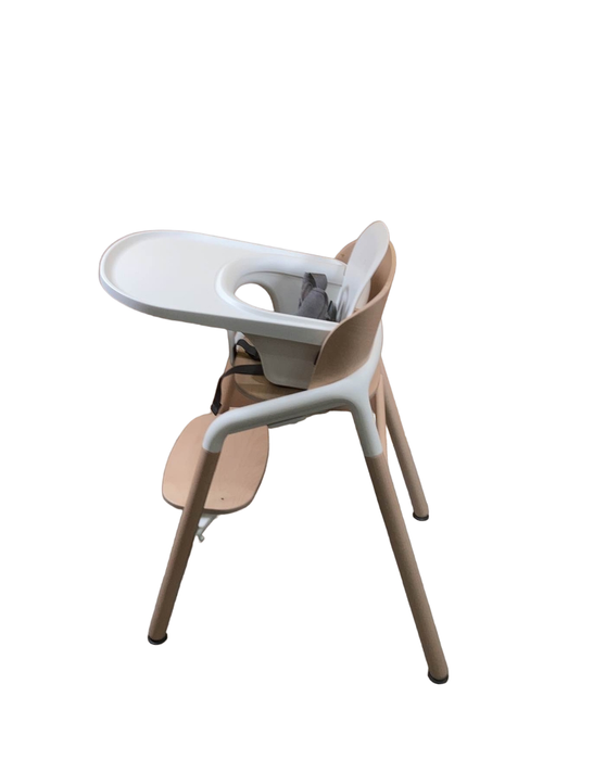 Shop Bugaboo Giraffe High Chair, w/ White Baby Set, Neutral Wood/White at GoodBuy Gear