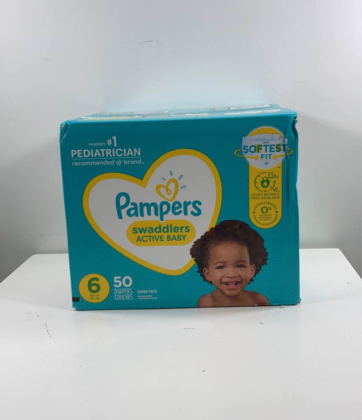 Couches Pampers Swaddlers, taille 2, 29 couches