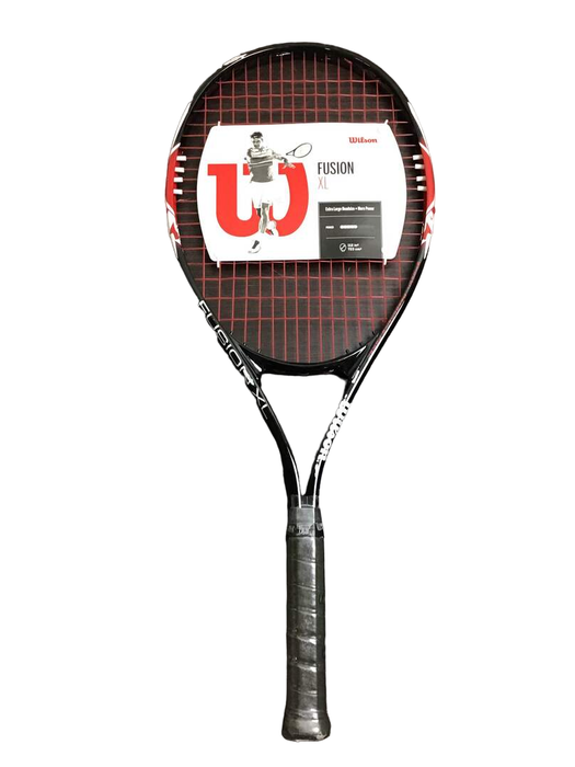 used Wilson Fusion XL Tennis Racket, 112 Square Inch Head