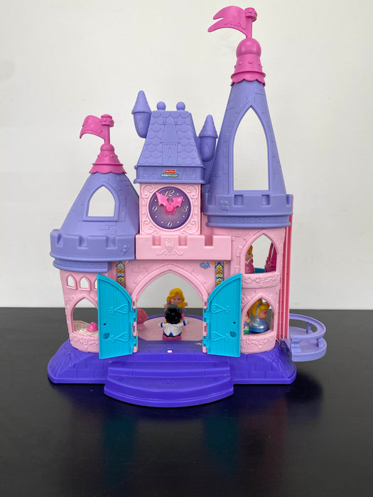 secondhand Fisher Price Little People Disney Princess Musical Dancing Palace