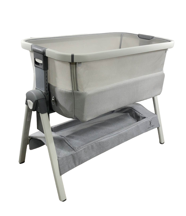 Shop Venice Child California Dreaming Portable Bedside Bassinet, Grey/White at GoodBuy Gear