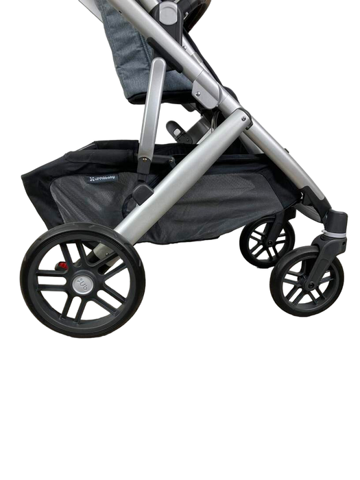 secondhand UPPAbaby VISTA V2 Stroller, 2021, Gregory (Blue Melange)