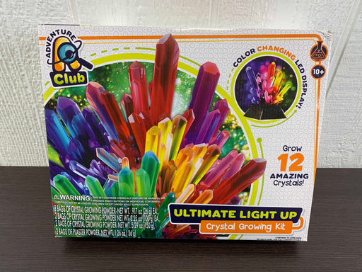 used Adventure Club Ultimate Light-Up Crystal Growing Kit