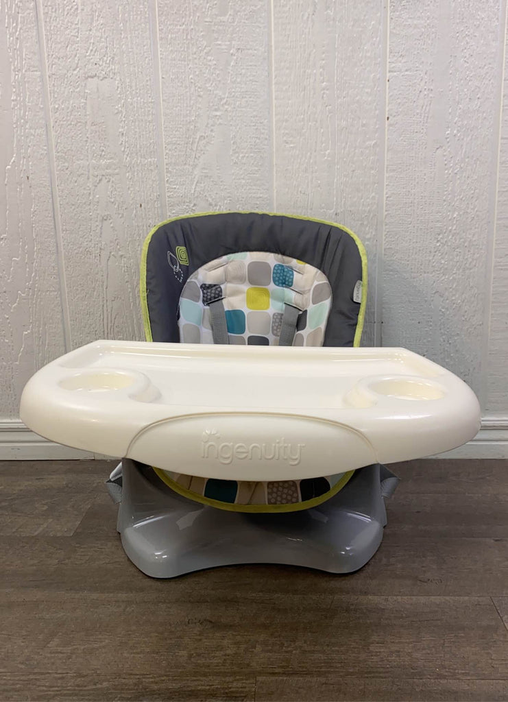 Ingenuity SmartClean ChairMate Chair Top High Chair, Slate