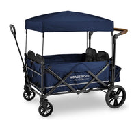 used Wonderfold X4 Push & Pull Quad Stroller, 2022, Navy