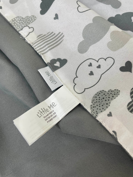 used Little Me 2 in 1 Shopping Cart and High Chair Cover