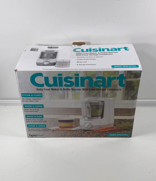 used Cuisinart Baby Food Maker And Bottle Warmer