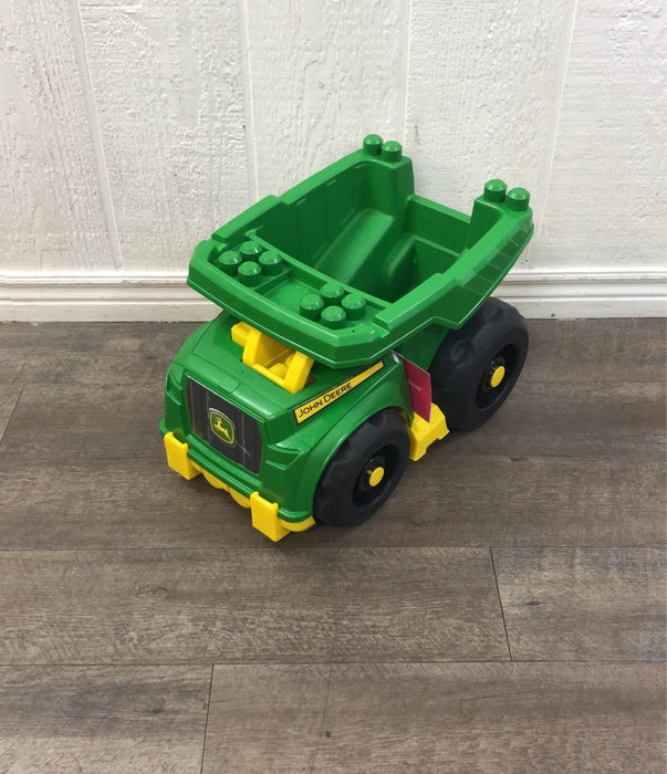 used Mega Bloks First Builders John Deere Dump Truck