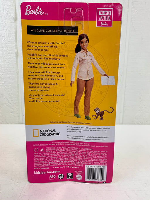 secondhand Barbie National Geographic Doll