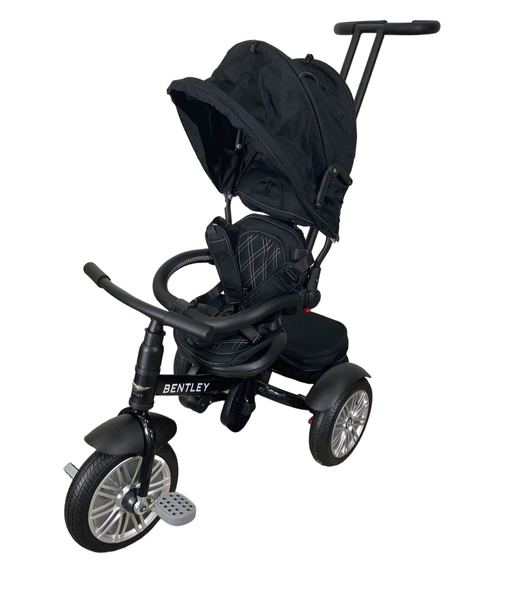 used Bentley 6-In-1 Stroller Trike, Onyx Black, 2022