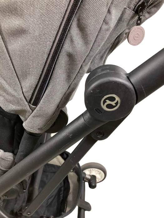 secondhand Cybex Eezy S Twist2 Stroller, 2022, Soho Grey