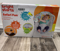 used Bright Starts Safari Fun Vibrating Bouncer