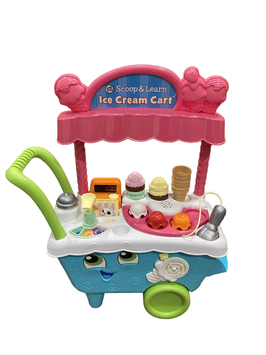 secondhand Leap Frog Scoop and Learn Ice Cream Cart