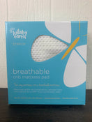 used Lullaby Earth Breeze Crib Mattress Pad