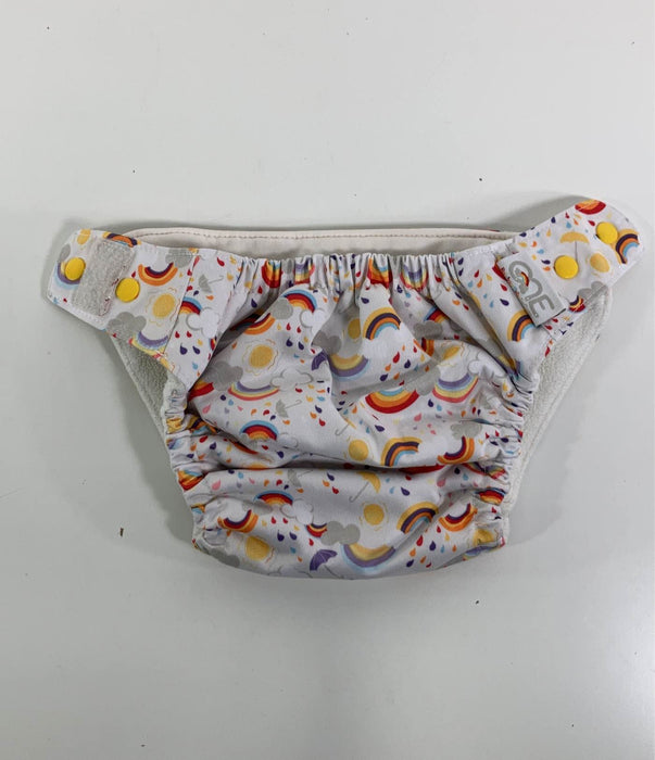 used GroVia All In One Cloth Diapers, Rainbow Baby