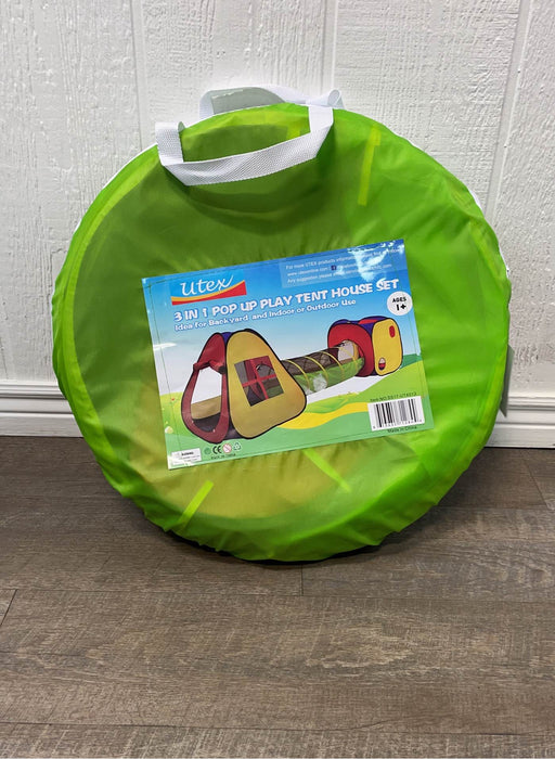 used Utex 3-in-1 Pop Up Tent