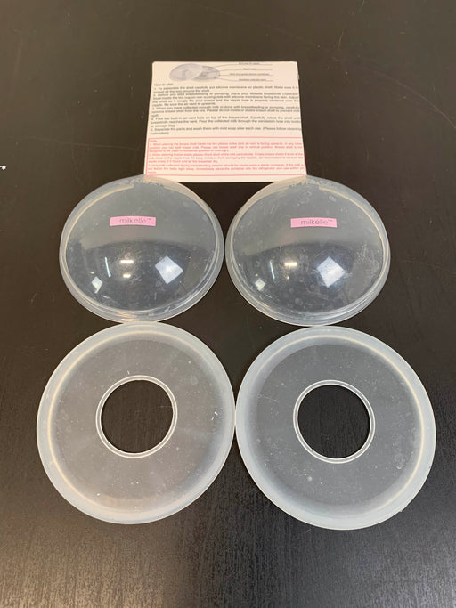 used Milkelle Breast Shield Collection Cups