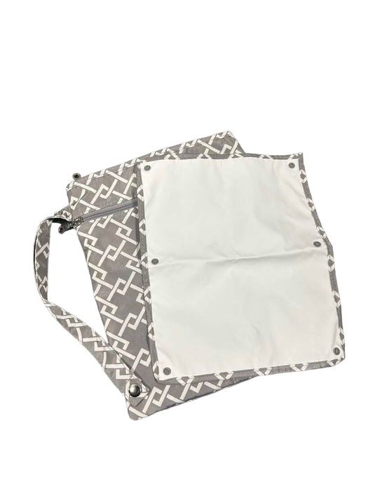 used Sarah Wells Lizzy Breast Pump Bag, Grey
