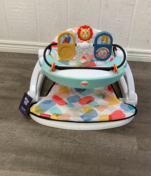 secondhand Fisher Price Premium Sit-Me-Up Floor Seat with Toy Tray