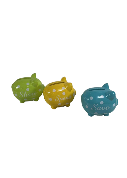 used Avon Spend And Save Piggy Banks