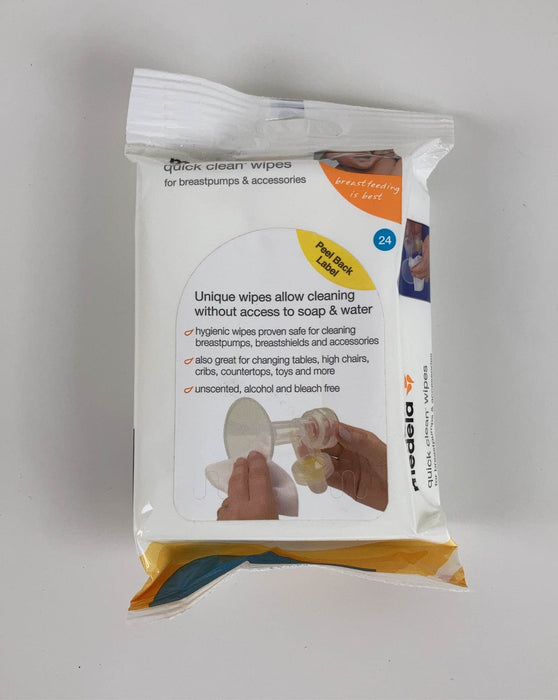 used Medela Quick Clean Wipes