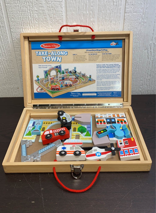 used Melissa & Doug Take-Along Town