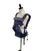 used Ergobaby 360 All Positions Cotton Baby Carrier, Vintage Blue